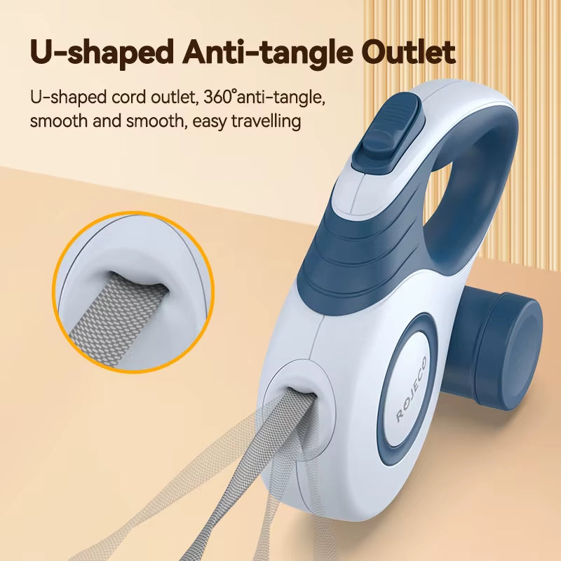 🐾 Automatic Retractable Dog Leash – 3M & 5M Extendable Lead for Small Dogs & Cats