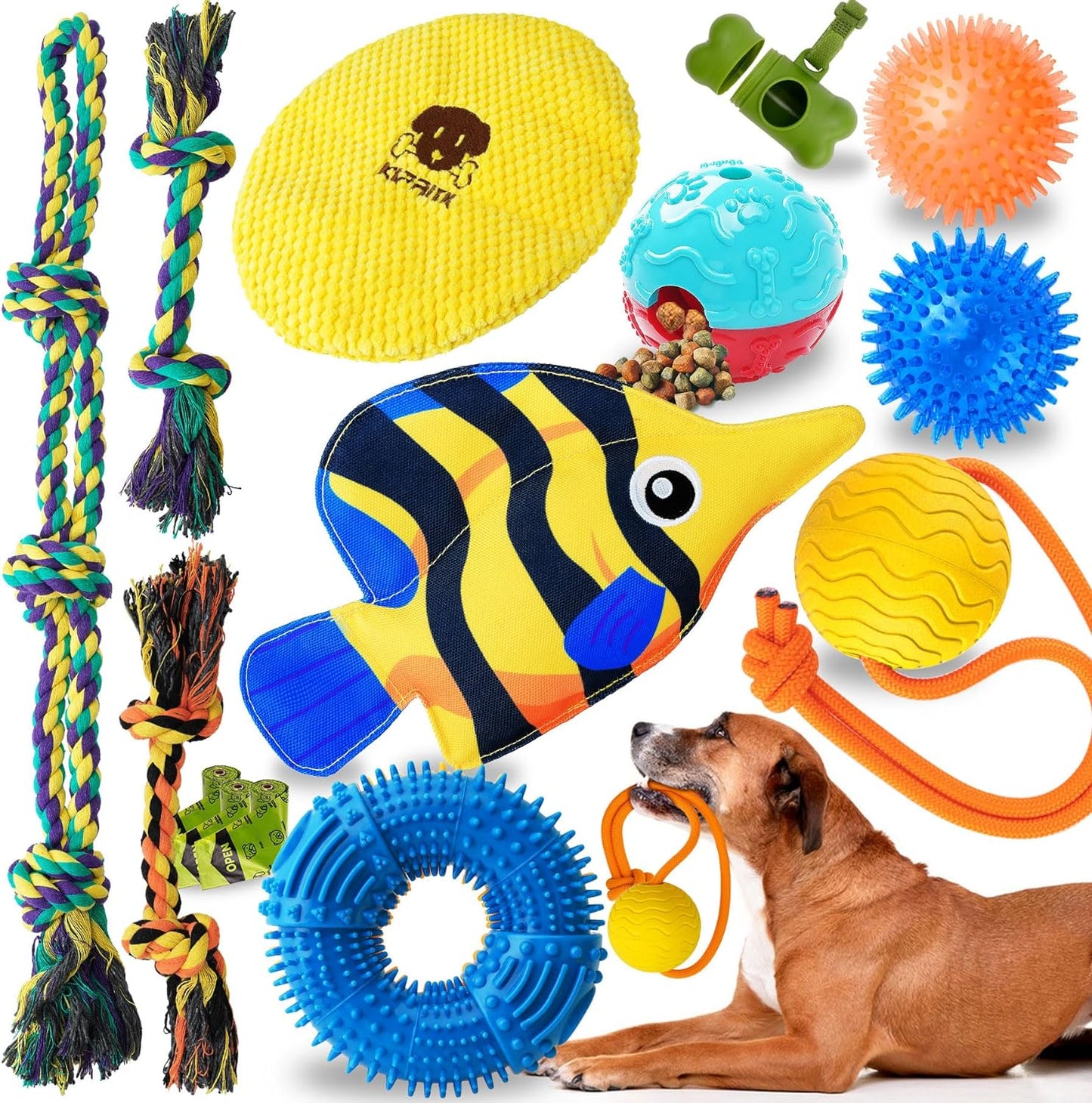 🐶 25-Pack Puppy Dog Toy Set – The Ultimate Chew, Teething & Play Bundle!