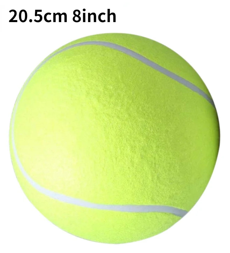 🎾 Giant Plush Dog Tennis Ball – 7/8/9.5 Inch Durable Chew & Training Toy for Dogs