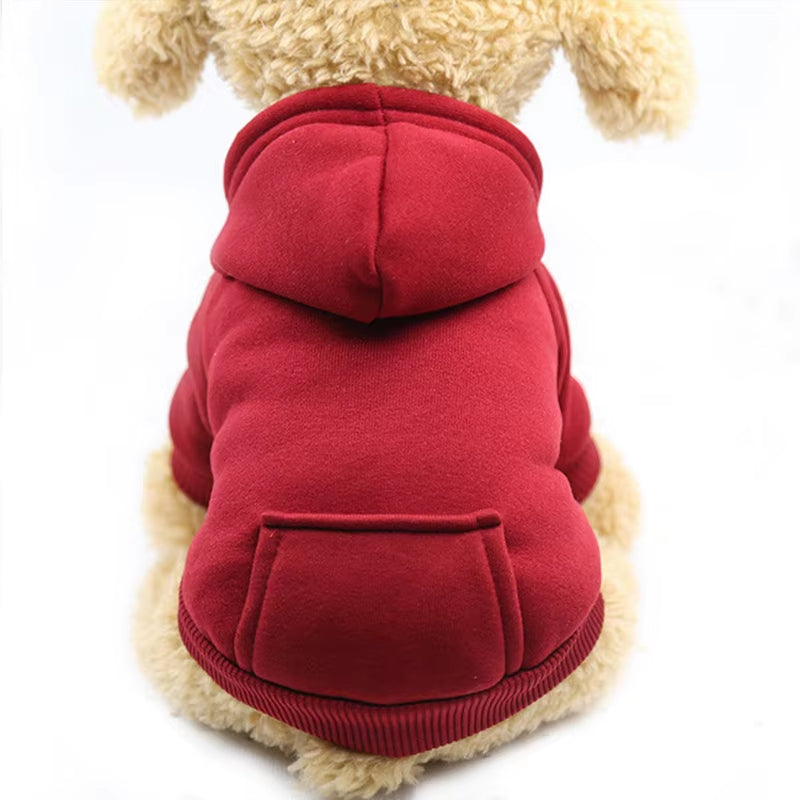🐾 Warm & Stylish Pet Clothes for Small & Large Dogs – Cozy Hoodies & Winter Coats