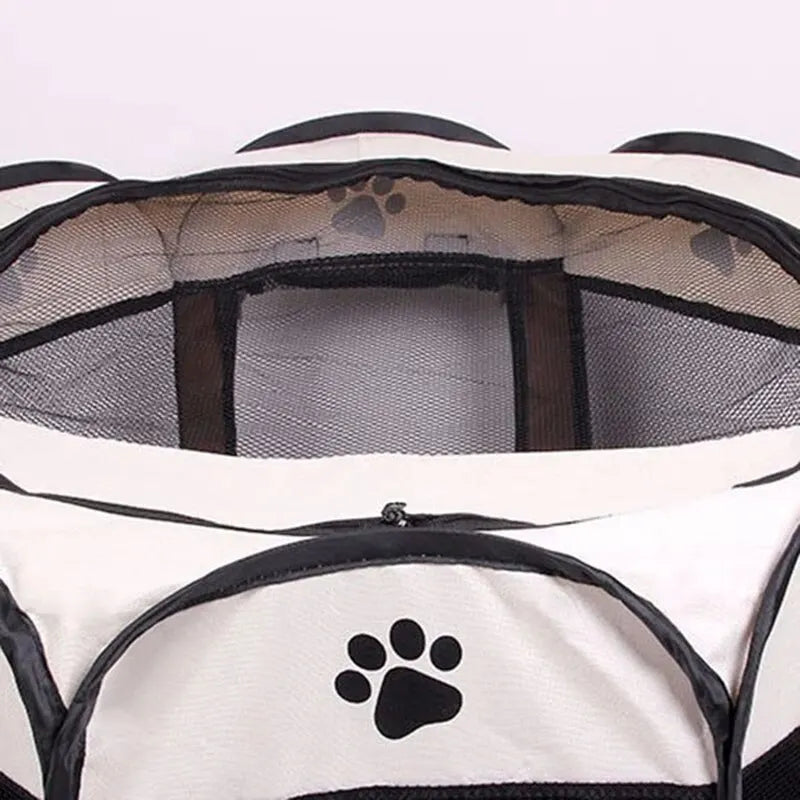 Portable Octagonal Pet Tent Kennel – Ultimate Outdoor Shelter for Dogs & Cats