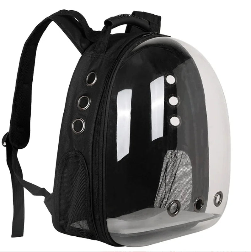 Portable Transparent Space Capsule Cat Carrier & Pet Backpack – The Ultimate Travel Solution for Your Feline Companion! 🚀🐾