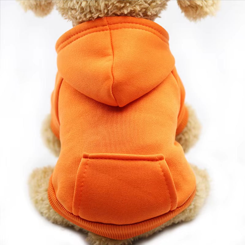 🐾 Warm & Stylish Pet Clothes for Small & Large Dogs – Cozy Hoodies & Winter Coats
