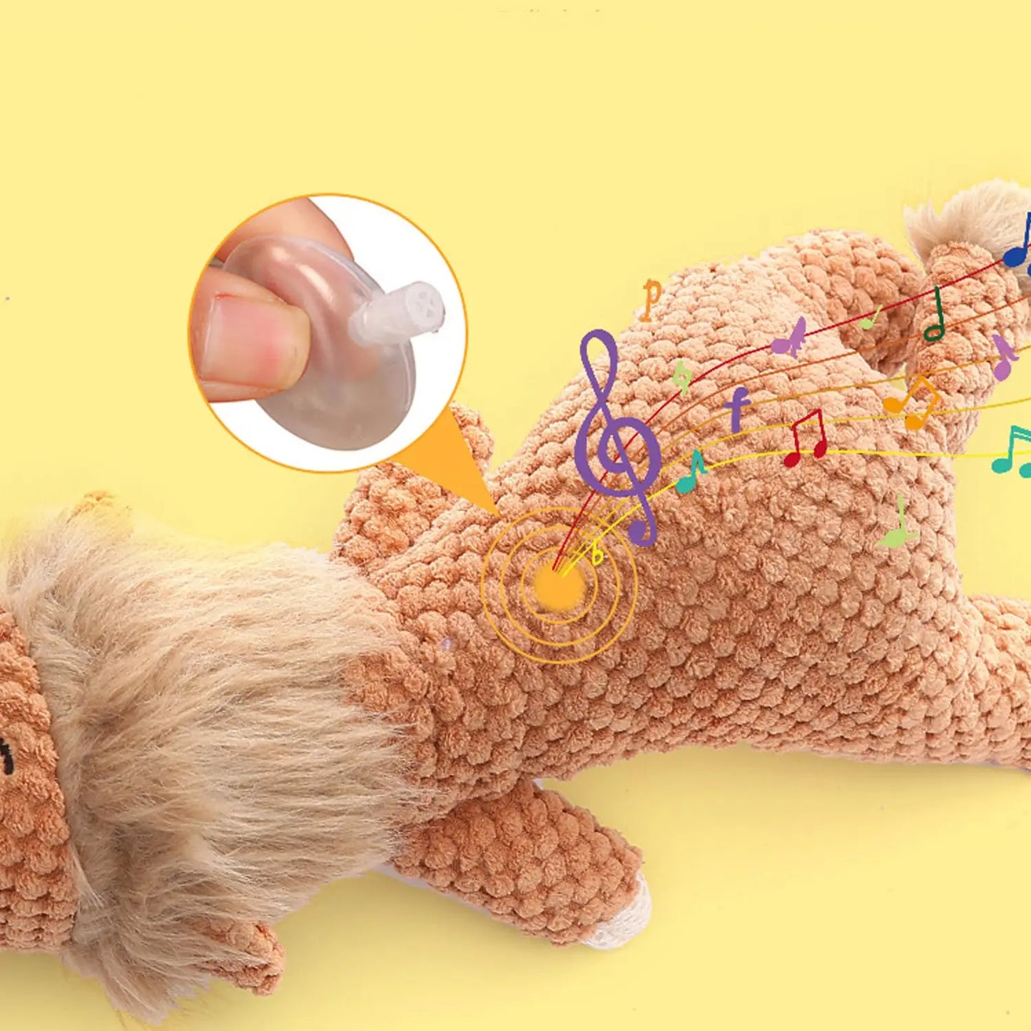 Durable Plush Squeaky Dog Toy – Soft, Chew-Resistant Stuffed Toy for Large Dogs 🐶🎾es