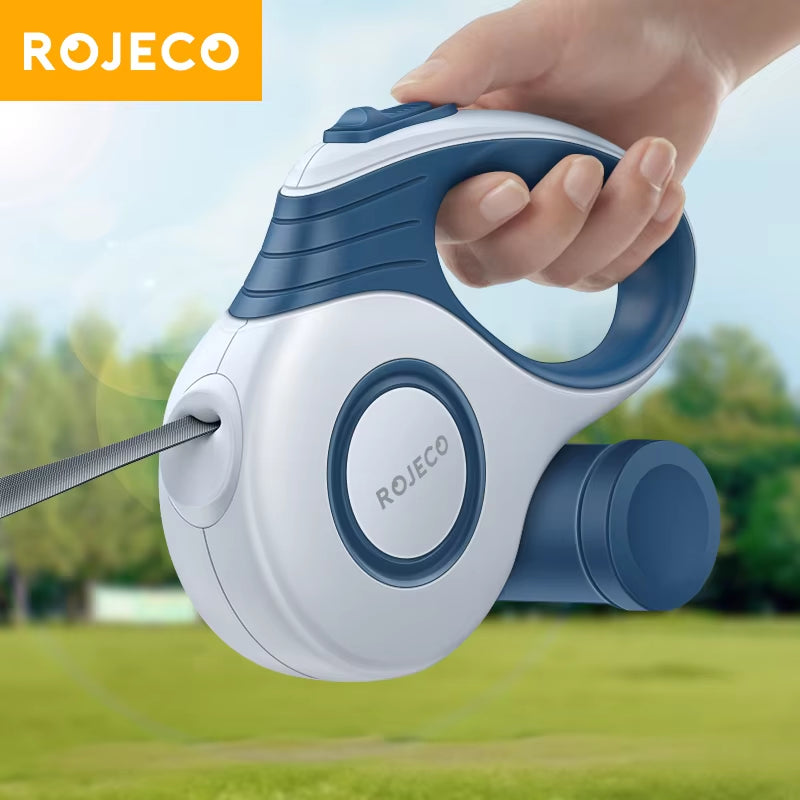 🐾 Automatic Retractable Dog Leash – 3M & 5M Extendable Lead for Small Dogs & Cats