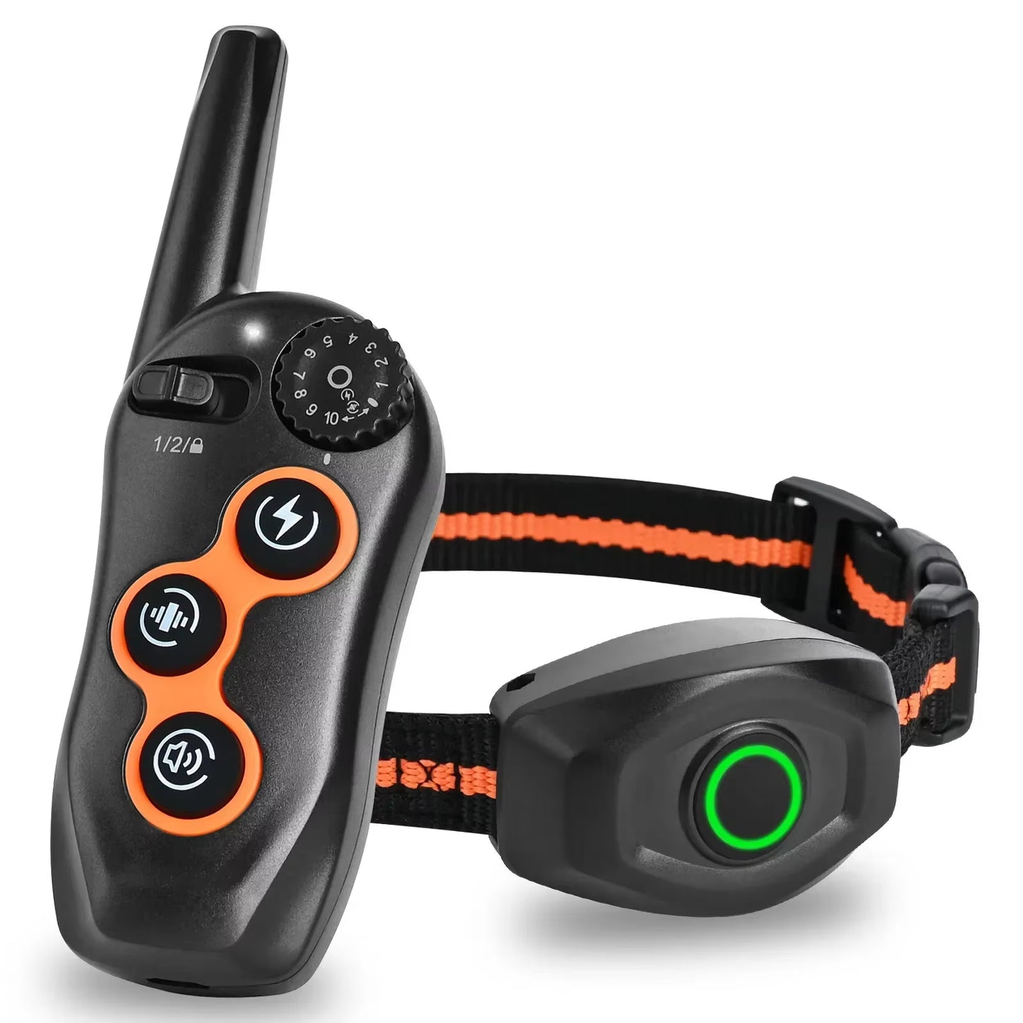 🐾 Waterproof Rechargeable Dog Training Collar – One-Click Lock for Safe & Effective Behavior Training