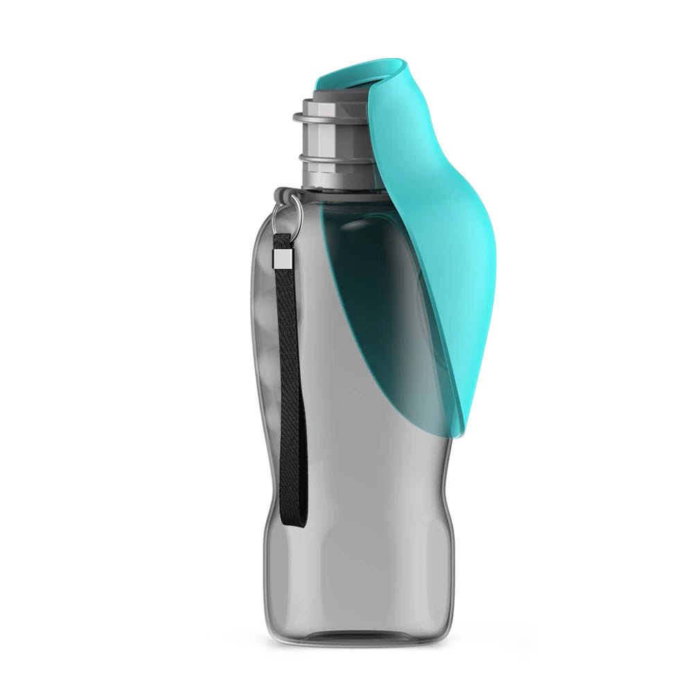 🐾 800ml Portable Dog Water Bottle – Foldable & Travel-Friendly Pet Hydration Solution
