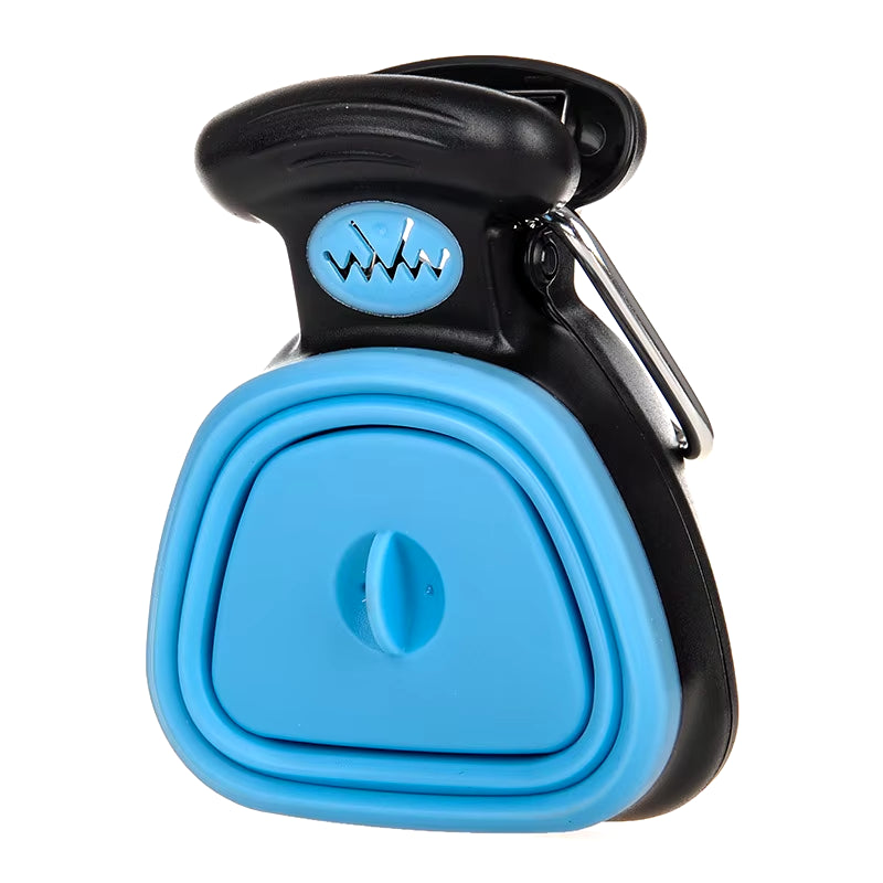 🐾 Foldable Dog Poop Scooper with Bag Dispenser – Hassle-Free Waste Cleanup!