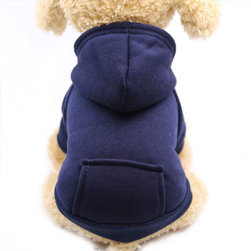 🐾 Warm & Stylish Pet Clothes for Small & Large Dogs – Cozy Hoodies & Winter Coats