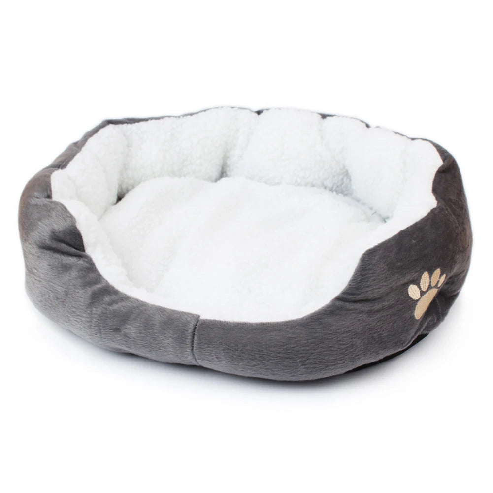 🐾 Premium Thickened PP Cotton Dog & Cat Cave Bed – Cozy & Secure Sleeping Sofa for Small Pets