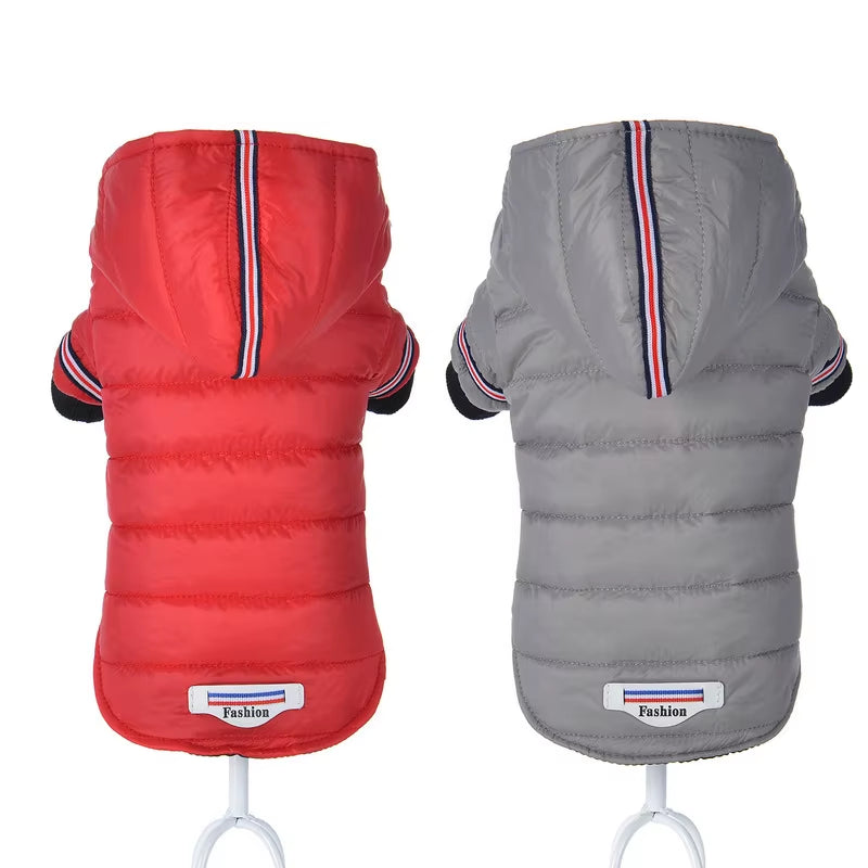🐾 Winter Warm Dog Coat – Cozy Hoodie Jacket for Small Dogs & Cats