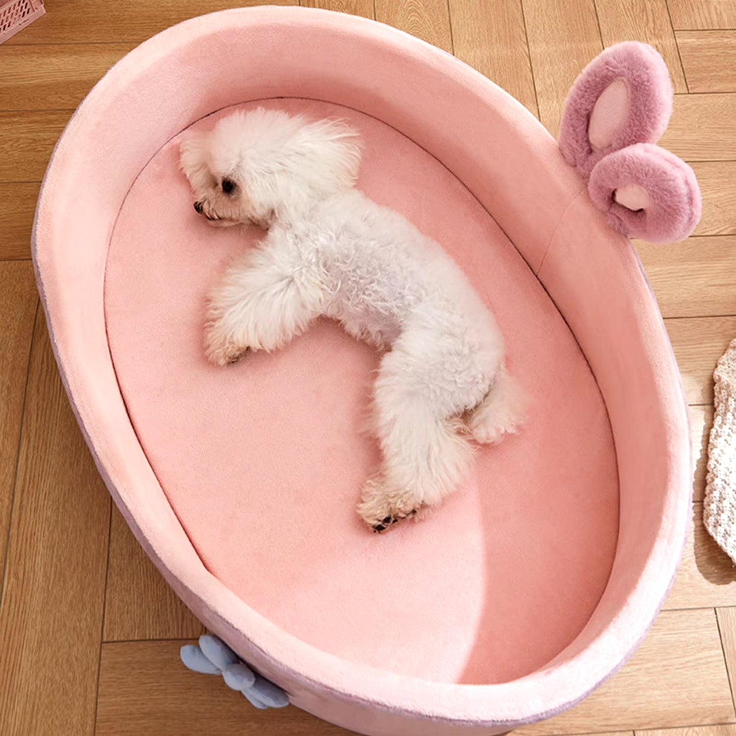 🐾 Versatile Detachable & Washable Pet Bed – Cozy All-Season Sleeping Solution for Dogs & Cats