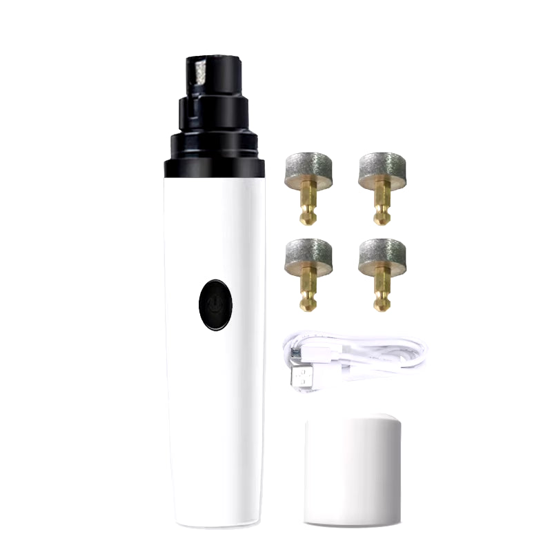 🐾 Rechargeable Dog Nail Grinder – Quiet, Safe & Professional Pet Nail Trimmer