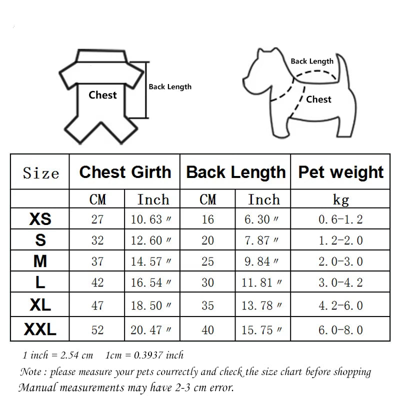 🐾 Warm & Stylish Pet Clothes for Small & Large Dogs – Cozy Hoodies & Winter Coats