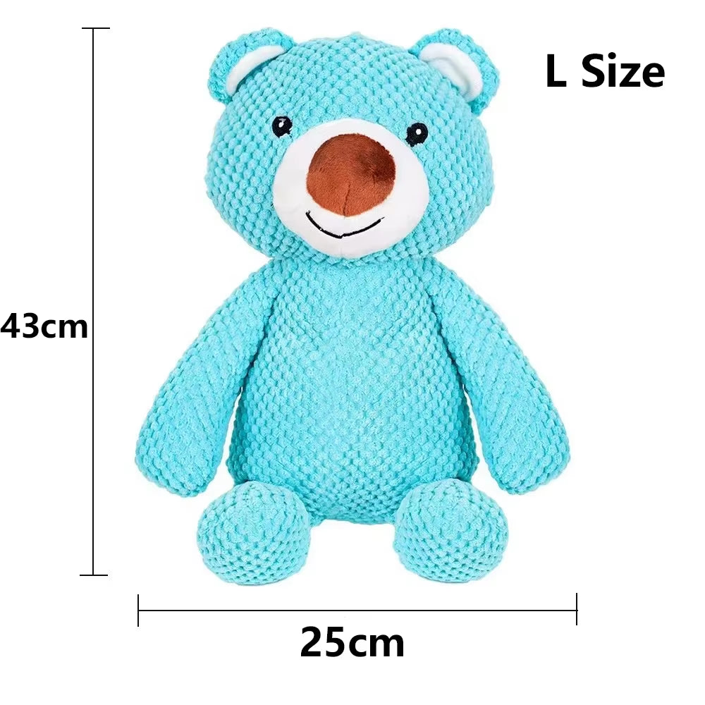Large Squeaky Plush Dog Toy – Soft Chew Toy for Puppies & Big Dogs 🐶🎾