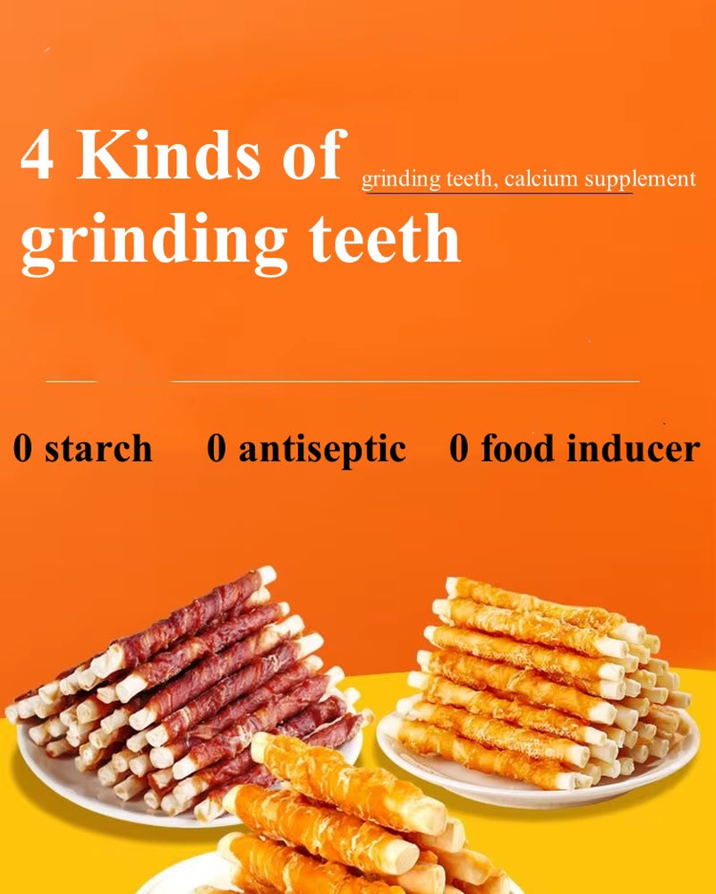 🐾 Multi-Pack Dog Snack Variety Set – High-Protein, Low-Fat Treats for Healthy Teeth & Training Rewards