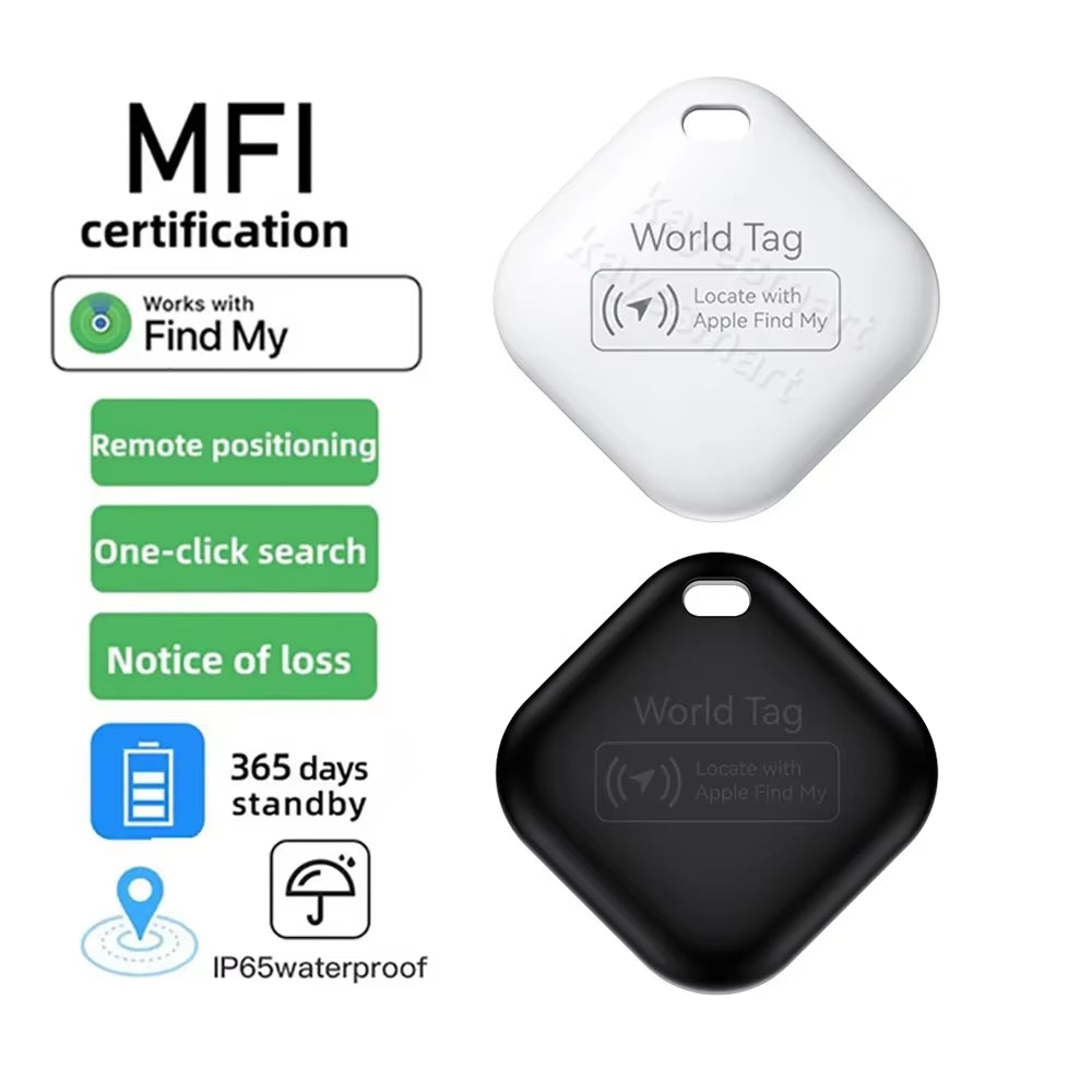Mini Smart Bluetooth Tracker for Apple Find My – Lost Item Locator for Pets, Keys, Wallets & More 📍🔍