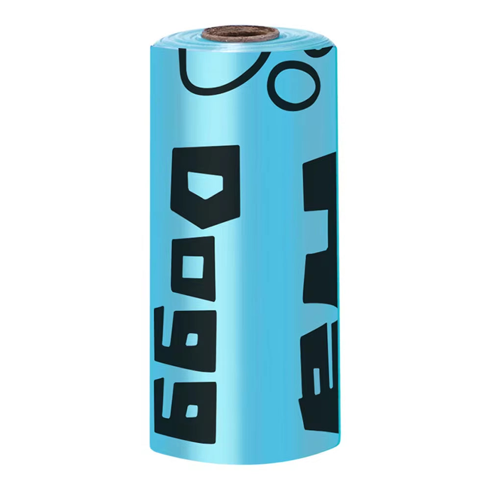 LED Light Dog Poop Bag Dispenser – Portable, Degradable Waste Bags for Easy Cleanup