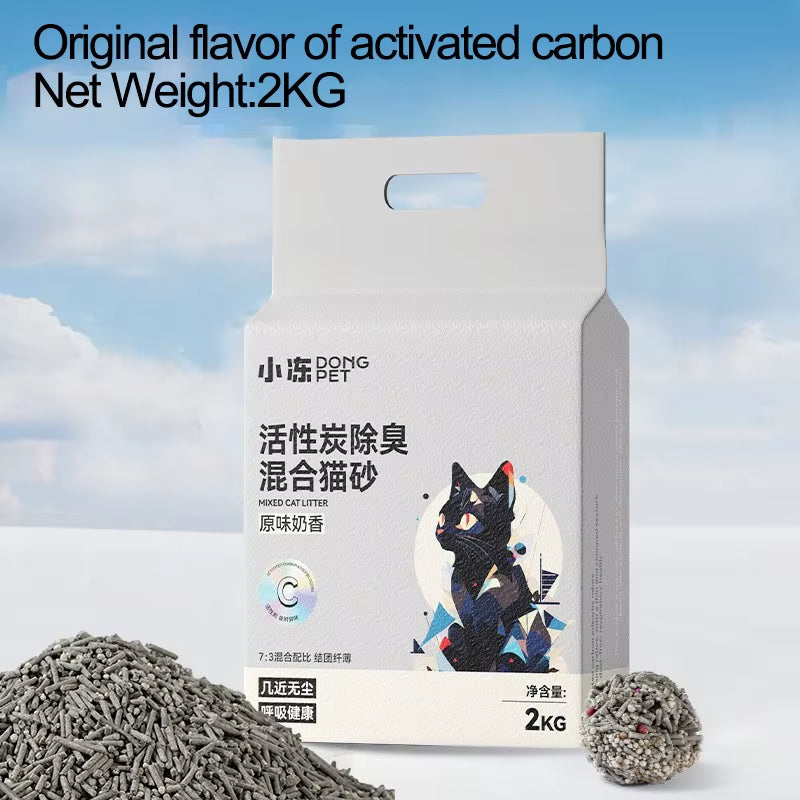 🐾 Tofu Cat Litter – Green Tea Flavored, Clumping, Low Dust & Non-Stick Formula