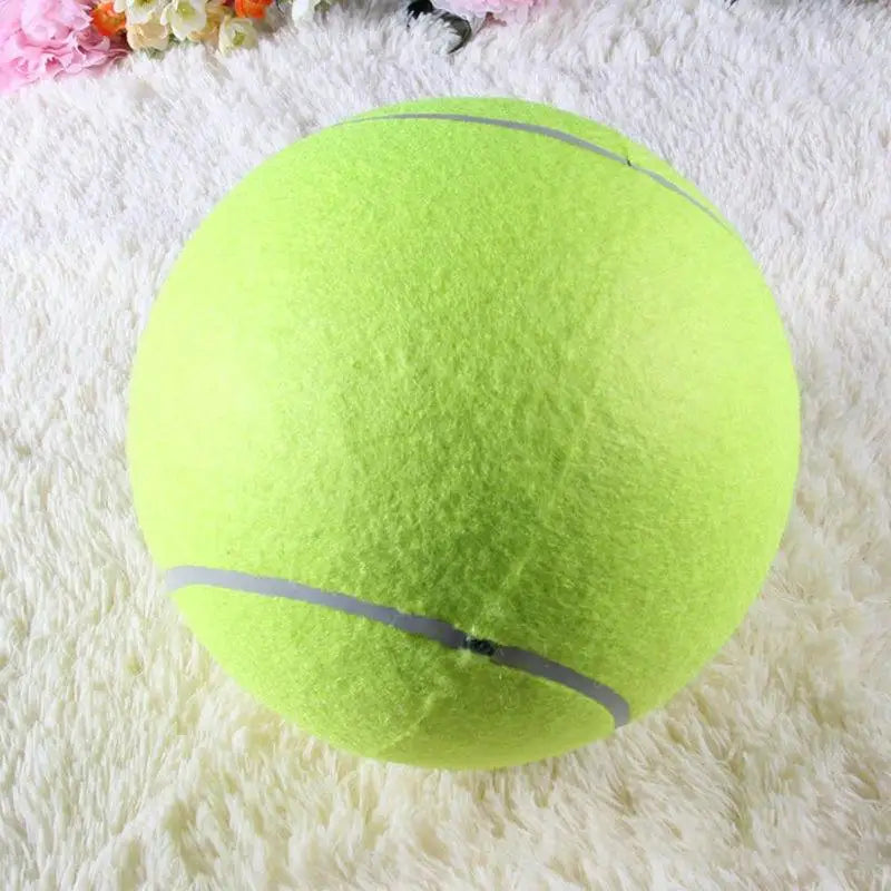 🎾 Giant Plush Dog Tennis Ball – 7/8/9.5 Inch Durable Chew & Training Toy for Dogs