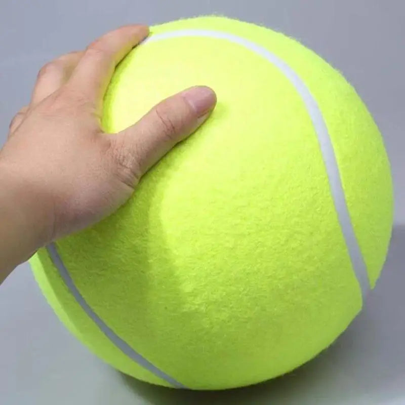 🎾 Giant Plush Dog Tennis Ball – 7/8/9.5 Inch Durable Chew & Training Toy for Dogs