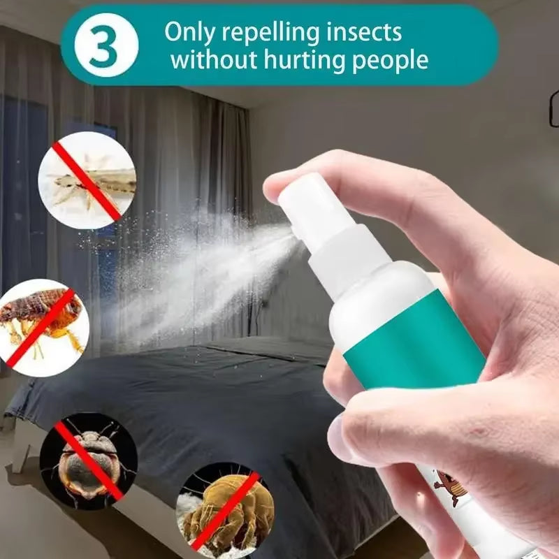 Fast-Acting Flea & Tick Spray for Dogs & Cats – 100ml Safe & Effective Pest Control