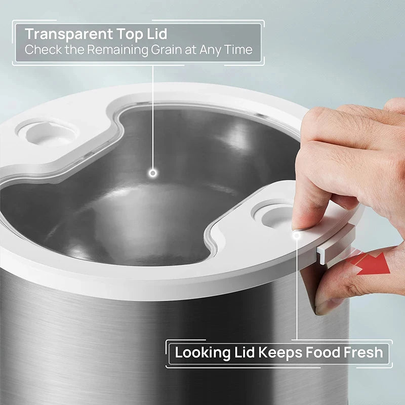 🐾 Smart Cat Feeder with APP Control – Automatic Double Meal Dispenser for Cats & Dogs