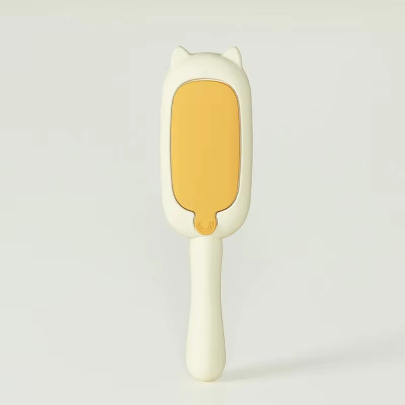 Electrostatic Pet Grooming Brush with Self-Cleaning Lint Roller – The Ultimate Solution for Pet Hair Removal! 🐾