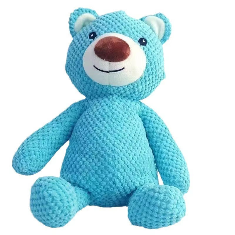 Large Squeaky Plush Dog Toy – Soft Chew Toy for Puppies & Big Dogs 🐶🎾