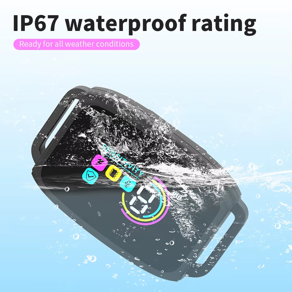 🐾 Automatic Waterproof Dog Training Collar – Adjustable Sensitivity, Vibration & Shock for Effective Bark Control