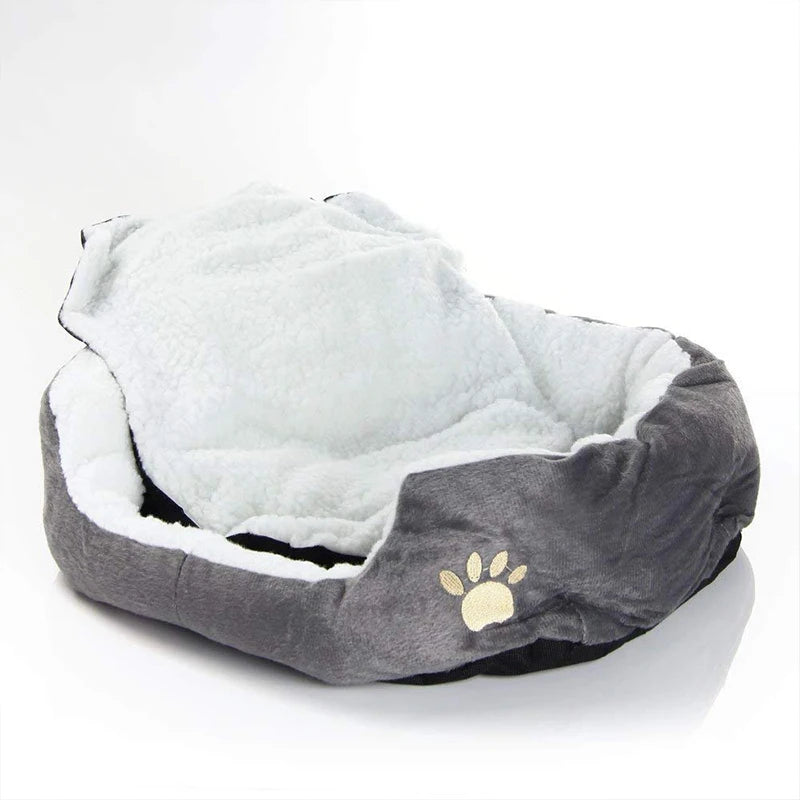 🐾 Premium Thickened PP Cotton Dog & Cat Cave Bed – Cozy & Secure Sleeping Sofa for Small Pets