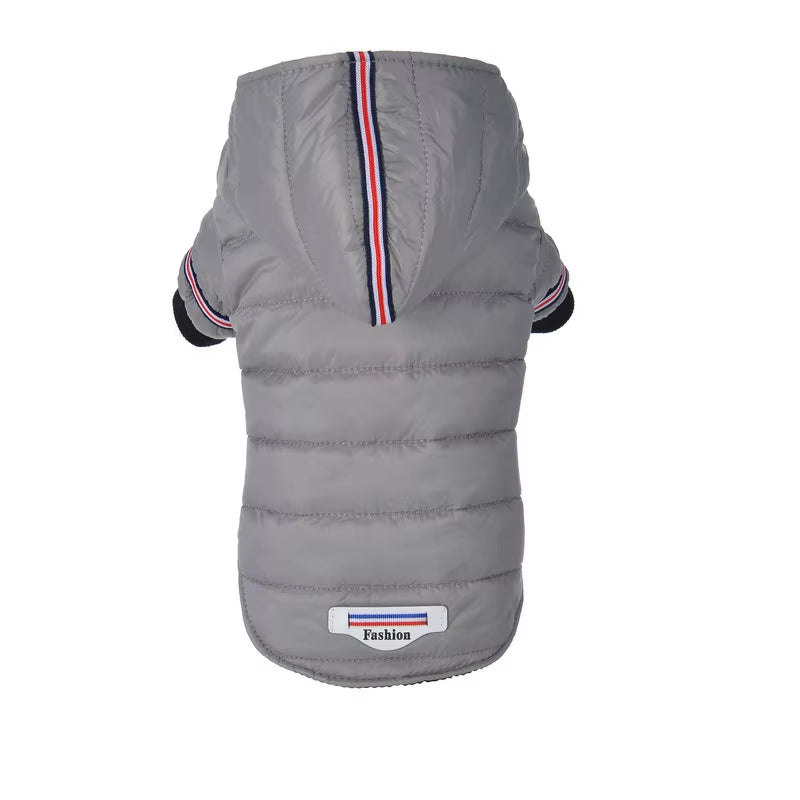 🐾 Winter Warm Dog Coat – Cozy Hoodie Jacket for Small Dogs & Cats