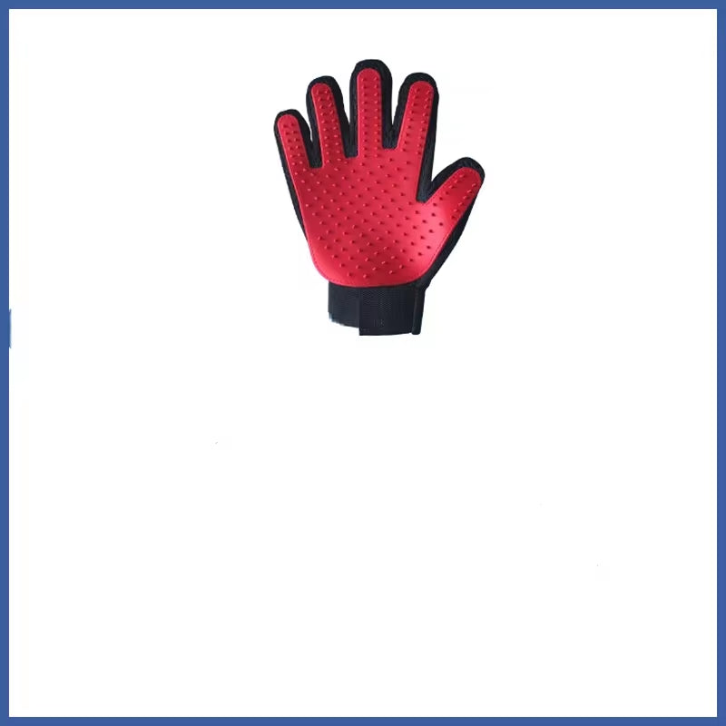 Silicone Pet Bath Brush & Massage Glove – Gentle Grooming for Cats & Dogs 🛁🐾