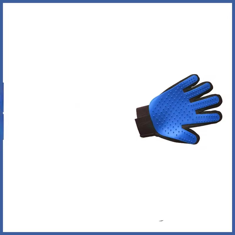 Silicone Pet Bath Brush & Massage Glove – Gentle Grooming for Cats & Dogs 🛁🐾