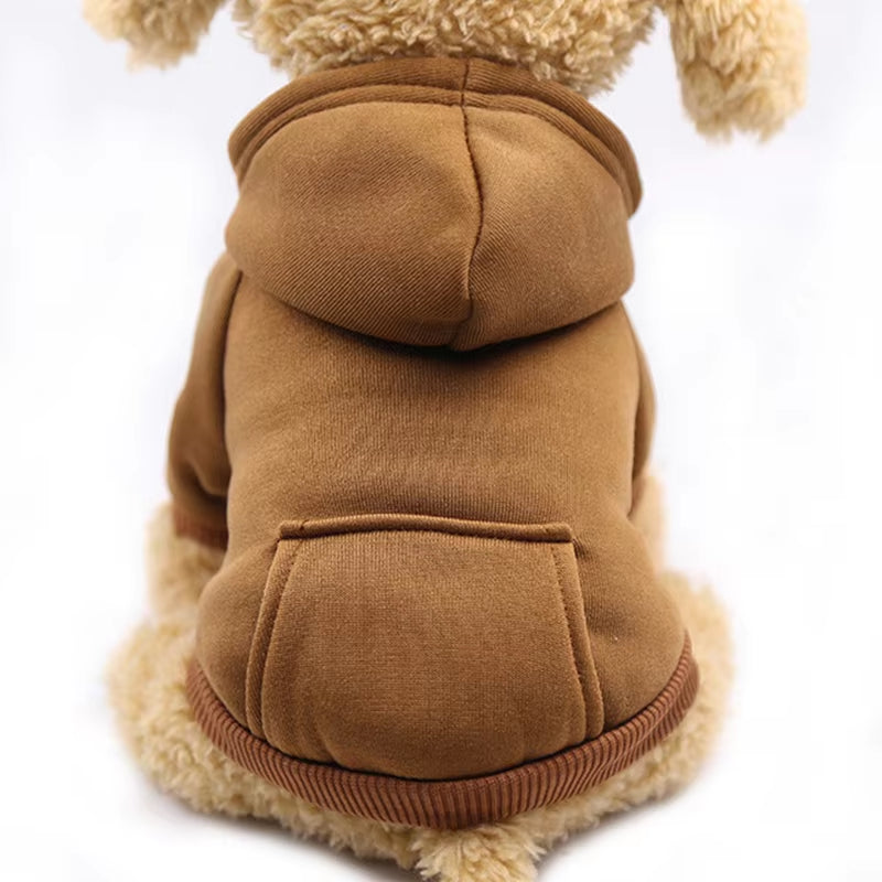🐾 Warm & Stylish Pet Clothes for Small & Large Dogs – Cozy Hoodies & Winter Coats