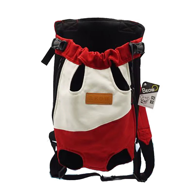 🐾 Mesh Pet Carrier Backpack – Adjustable & Breathable Travel Bag for Small Dogs & Cats