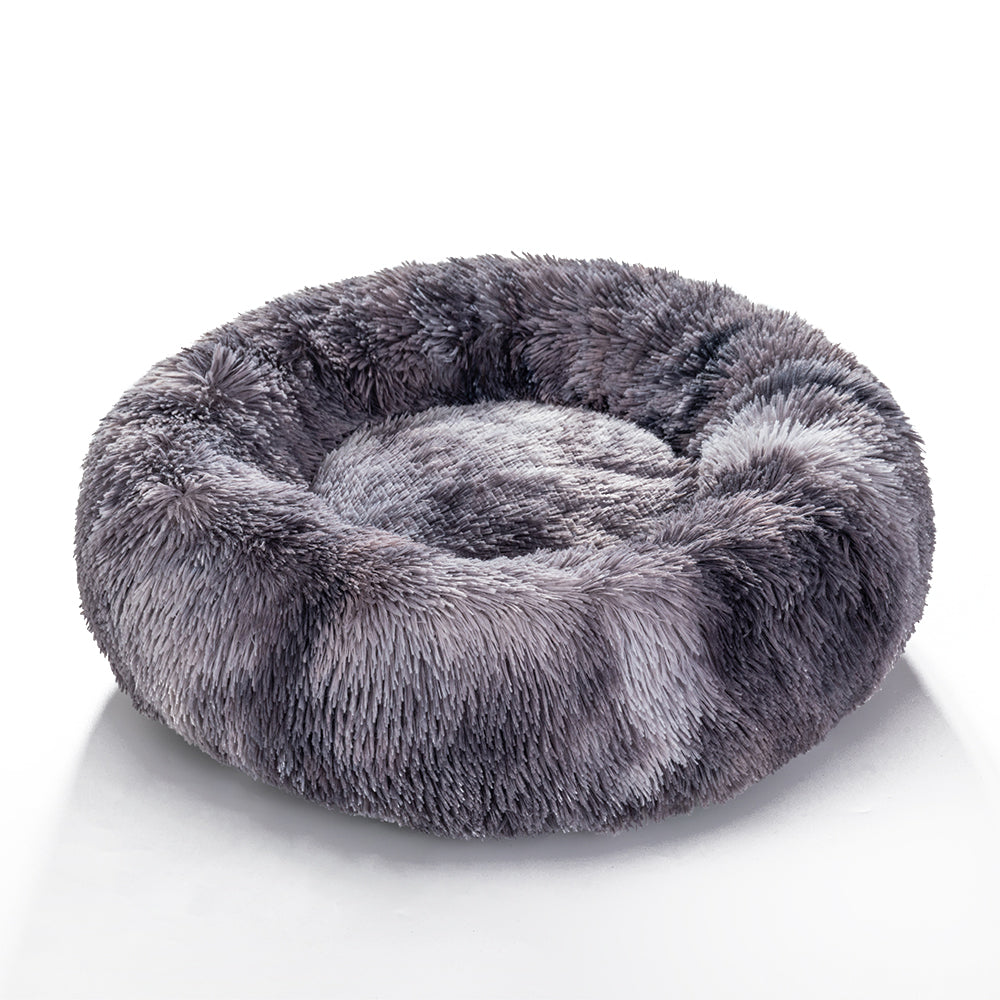 🐾 Luxury Plush Donut Dog Bed – Ultra-Soft, Calming Pet Cushion for Dogs & Cats