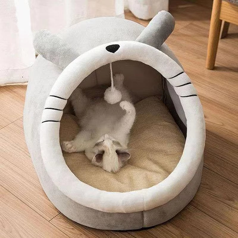 🐾 Deep Sleep Foldable Pet Bed – Cozy & Portable Nest for Small Dogs & Cats