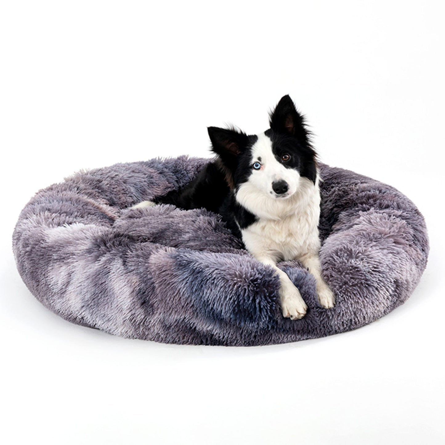 🐾 Luxury Plush Donut Dog Bed – Ultra-Soft, Calming Pet Cushion for Dogs & Cats