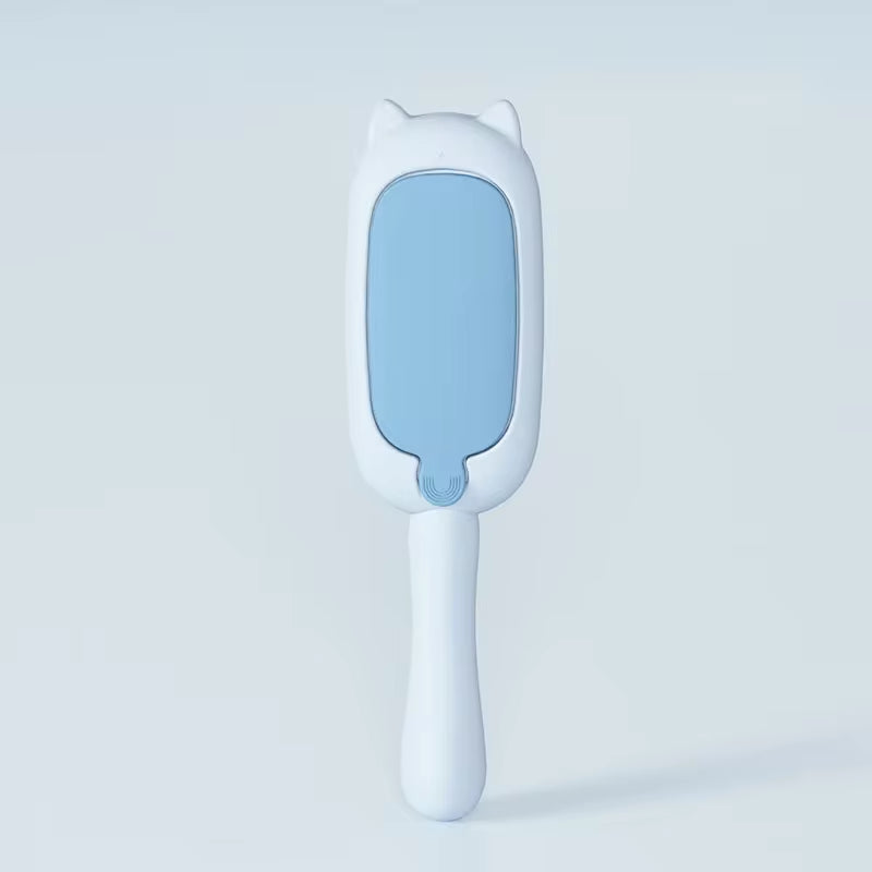 Electrostatic Pet Grooming Brush with Self-Cleaning Lint Roller – The Ultimate Solution for Pet Hair Removal! 🐾