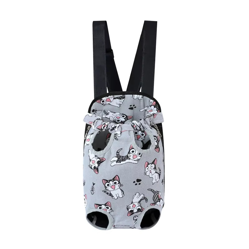 Adjustable Cat Carrier Backpack – Portable & Comfortable Pet Travel Bag for Outdoor Adventures 🎒🐱🐶