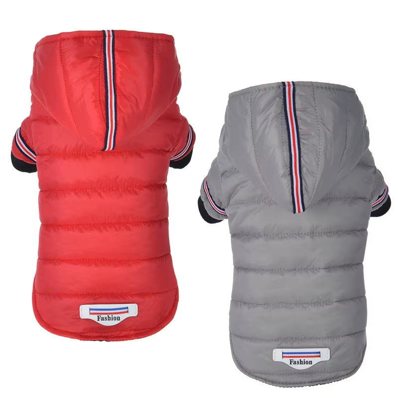 🐾 Winter Warm Dog Coat – Cozy Hoodie Jacket for Small Dogs & Cats