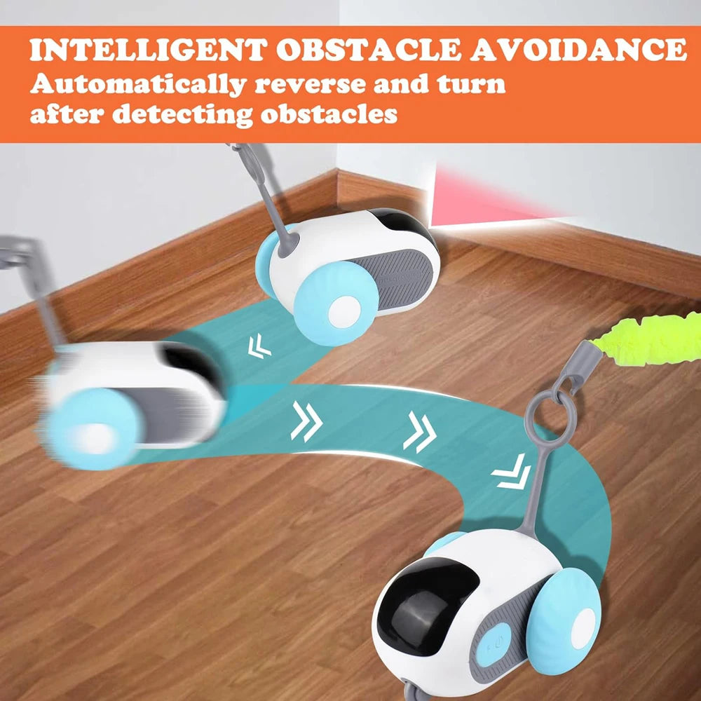 🐾 Smart Cat Toy Car – Automatic & Remote-Controlled Interactive Pet Toy for Cats & Dogs