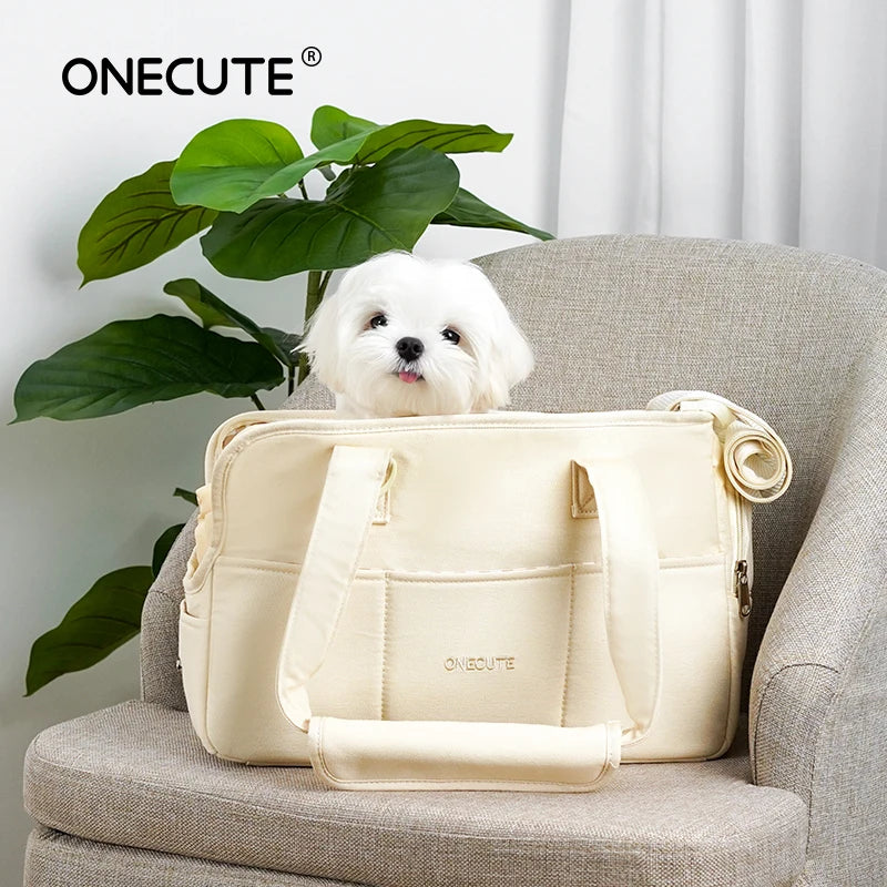 🐾 Portable Dog & Cat Shoulder Handbag – Stylish & Comfortable Pet Carrier for Small Dogs