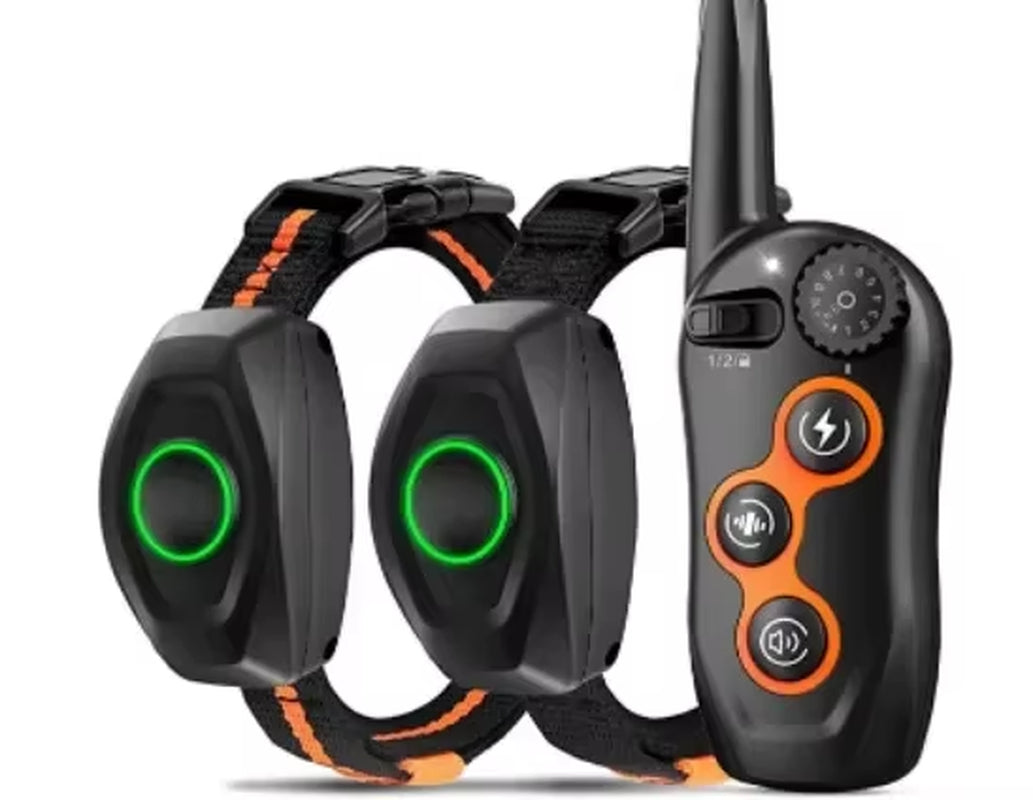 🐾 Waterproof Rechargeable Dog Training Collar – One-Click Lock for Safe & Effective Behavior Training