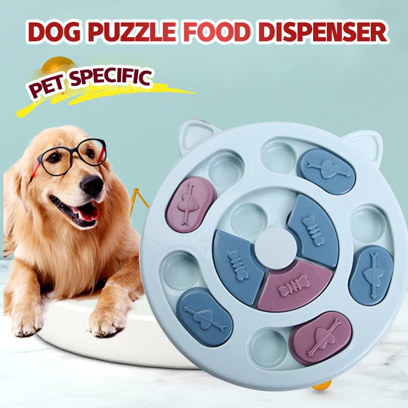 Interactive Pet Feeding & Training Toys – Slow Food Bowls for Smart, Happy Pets! 🐶🐱✨