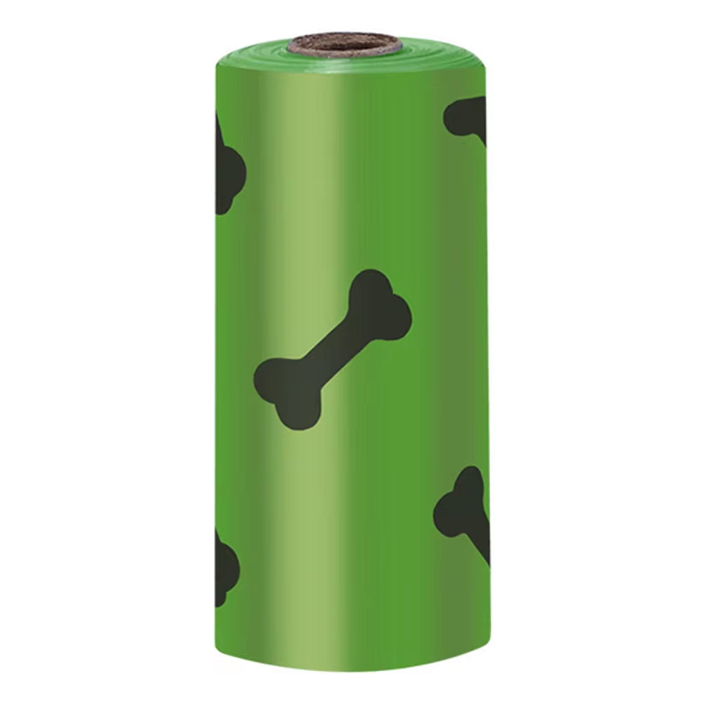 LED Light Dog Poop Bag Dispenser – Portable, Degradable Waste Bags for Easy Cleanup