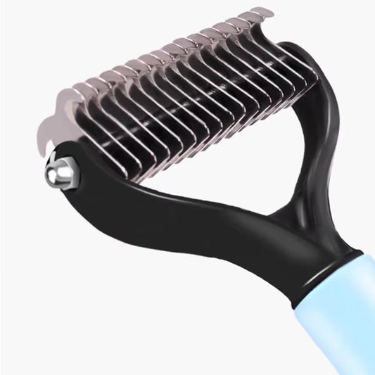 🐾 Double-Sided Dog Brush – The Ultimate Hair Removal & Grooming Tool for Pets!
