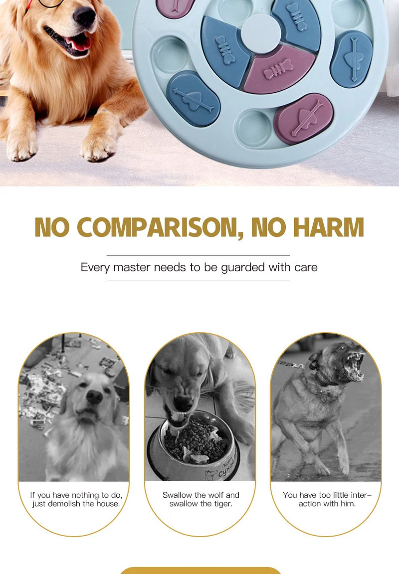 Interactive Pet Feeding & Training Toys – Slow Food Bowls for Smart, Happy Pets! 🐶🐱✨