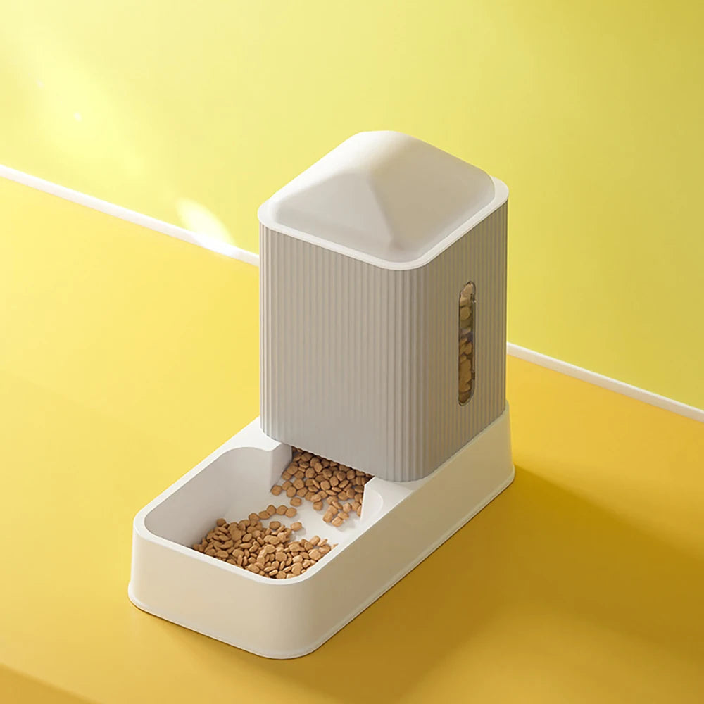 🐾 Automatic Pet Feeder & Water Dispenser – 3.5L Large Capacity for Cats & Dogs